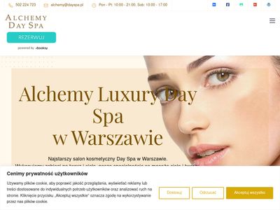 Pracownia Urody i Aromaterapii Alchemy Day Spa Warszawa