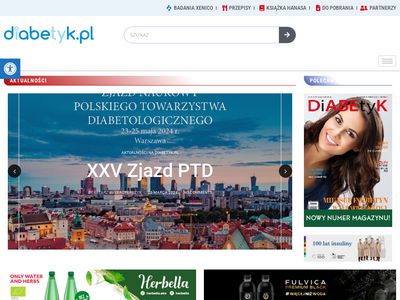 DIABETYK. pl polski portal o cukrzycy - cukrzyca, edukacja, życie z cukrzycą.