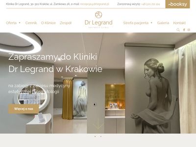 Dr Legrand - Dermatologia, medycyna estetyczna, salon kosmetyczny Kraków