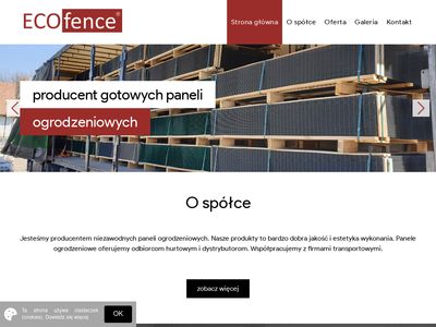 EcoFence - Ogrodzenia i architektura z gabionów