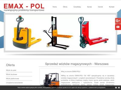 EMAX-POL urządzenia magazynowe warszawa