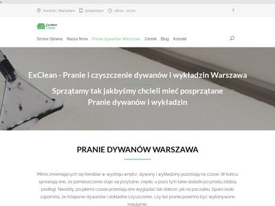 eXclean. Firma sprzątająca Warszawa.