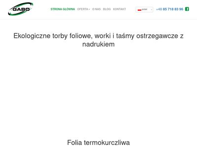 www.gabo-opakowania.pl - worki foliowe
