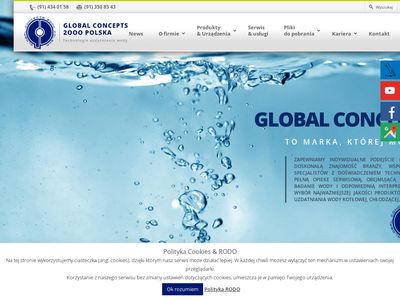 GLOBAL CONCEPTS uzdatnianie wody kotłowej