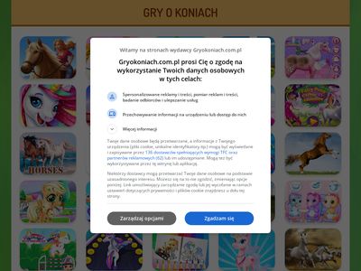 GRY O KONIACH - darmowe gry online. Konie, kucyki, wyścigi, skoki