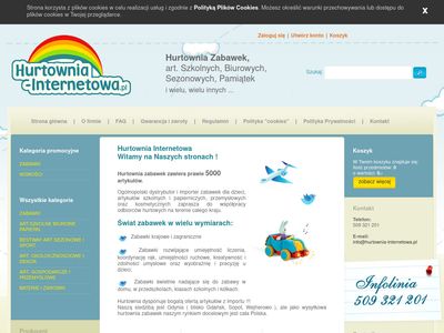 Hurtownia, importer zabawek Gdynia