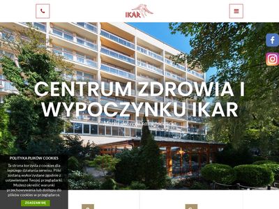 Hotel Kołobrzeg Centrum IKAR Zapraszamy