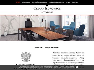 Buiro notarialne w Trójmieście - Kancelaria Notarialna Cezary Jędrowicz