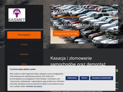 www.kasmet24.pl Demontaż pojazdów