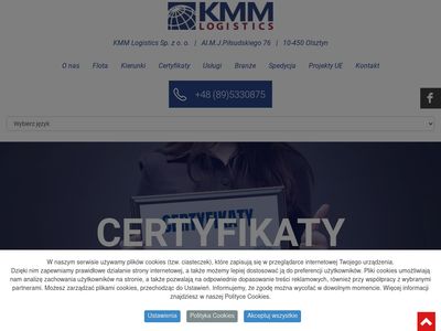 www.kmmlogistics.pl transport międzynarodowy
