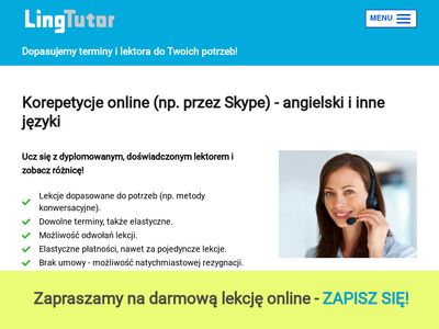 Nauka przez Skype: angielski, niemiecki, francuski