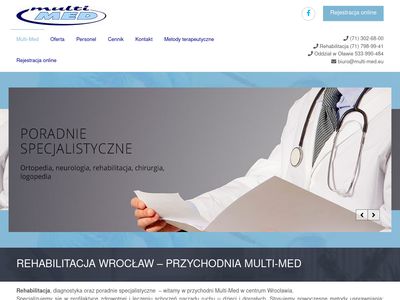 Fizjoterapia Wrocław - rehabilitacja