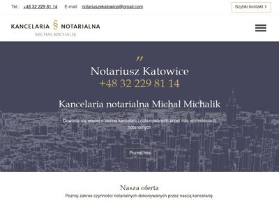 Kancelaria notarialna Michał Michalik