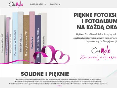 Fotoksiążka i fotoalbum z OleMole - zachowaj wspomnienia!