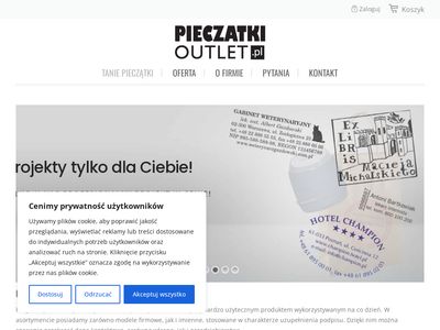 Najtańsze pieczątki w sieci - PieczatkiOutlet.pl