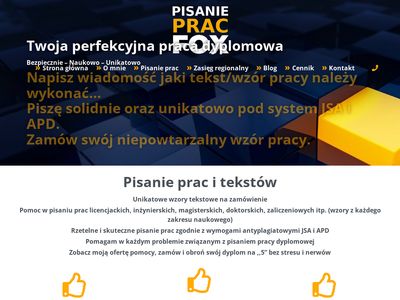 Pisanie Prac Dyplomowych - pisaniepracpomoc.pl