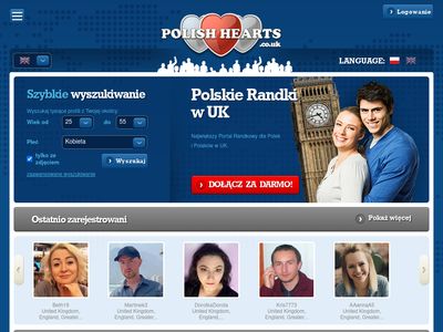 Polishhearts.co.uk- Polskie randki w UK