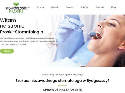 Stomatolog, dentysta - gabinet stomatologiczny Bydgoszcz - Proski - Strona główna