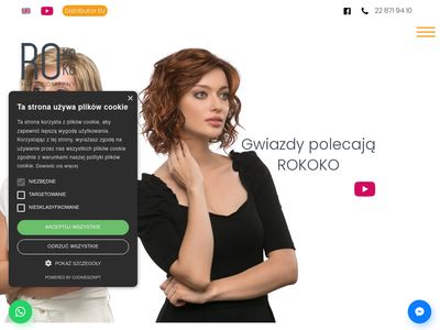 Peruka naturalna - rokoko.com.pl