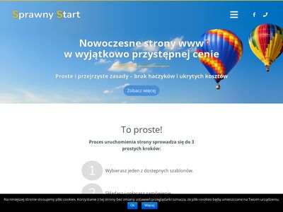 Strony internetowe wordpress - sprawnystart.pl