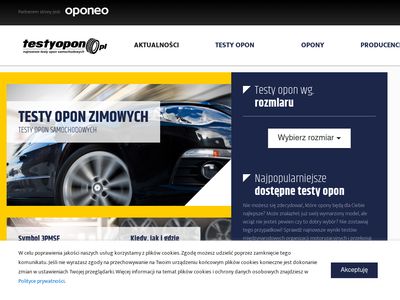 Portal oponiarski - testyopon.pl