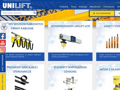 Firanki kablowe - unilift.pl