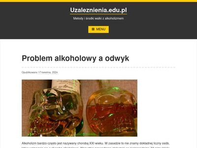 Portal na temat leczenie alkoholizmu. Lódź