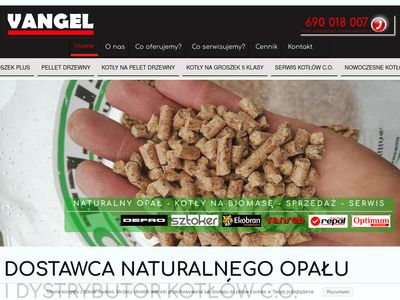 www.vangel.pl ekogroszek pakowany