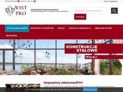 WIST - Stojaki reklamowe i ekspozytory