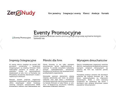 Imprezy firmowe w Poznaniu - ZeroNudy.com - wyjazdy integracyjne