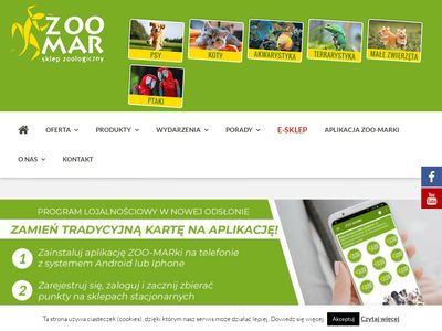 Sklep Zoologiczny ZOO-MAR - Racibórz - Akwarystyka, terrarystyka, psy, koty i inne zwierzaki.