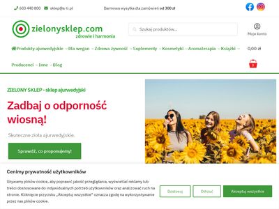 Sklep ekologiczny Kraków, zdrowa żywność – zielonysklep.com