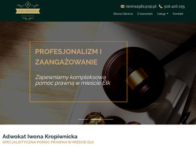 Adwokat Iwona Kropiwnicka