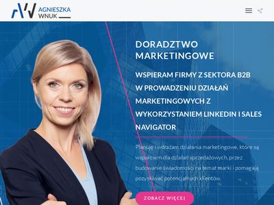 Doradztwo marketingowe dla firm Poznań - Agnieszka Wnuk