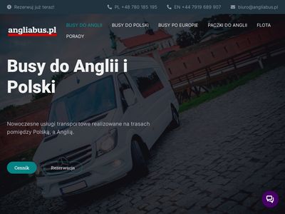 angliabus.pl - przewozy do Polski i do Anglii