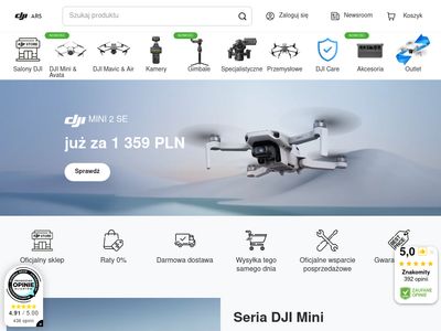 DJI ARS | Autoryzowany sklep z dronami DJI