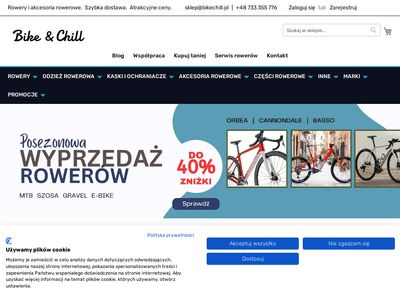 Centrum rowerowe - rowery, ubrania| Bike&Chill Dębica