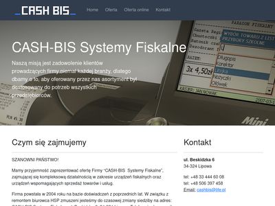 cash-bis.com - kasy fiskalne Żywiec