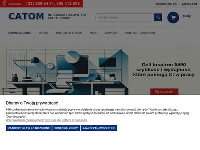 Catom.pl - notebooki i komputery poleasingowe