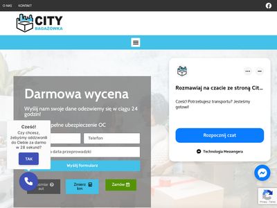 Usługi taxi bagażowe Warszawa - City Bagażówka zaprasza!