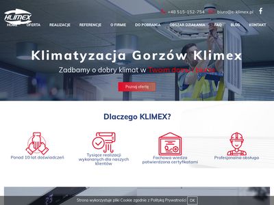 E-klimex.pl - Klimatyzacja Gorzów Wlkp.