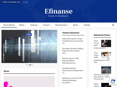 Finanse i gospodarka - portal informacyjny