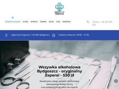 Esperal Chirurg Bydgoszcz - Profesjonalne zabiegi wszycia Esperalu