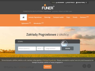 FUNER - portal internetowy