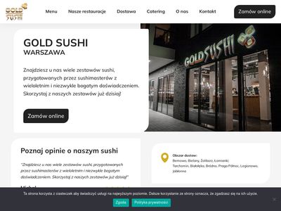 Gold Sushi w Warszawie