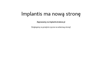 Implantis - gabinet stomatologiczny w Krakowie