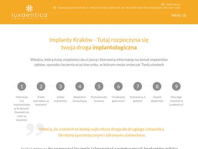 Implanty Kraków - LUXDENTICA