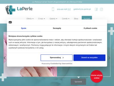 Centrum Podologiczno-Medyczne La Perle - la-perle.pl