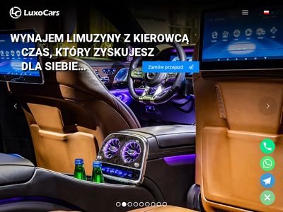 Wynajem limuzyny z szoferem Warszawa - luxocars.pl