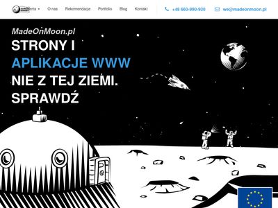 Strony www - madeonmoon.pl